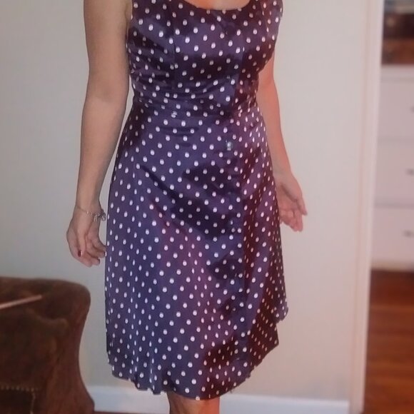 Vintage polka dot Swing dress - Picture 9 of 9